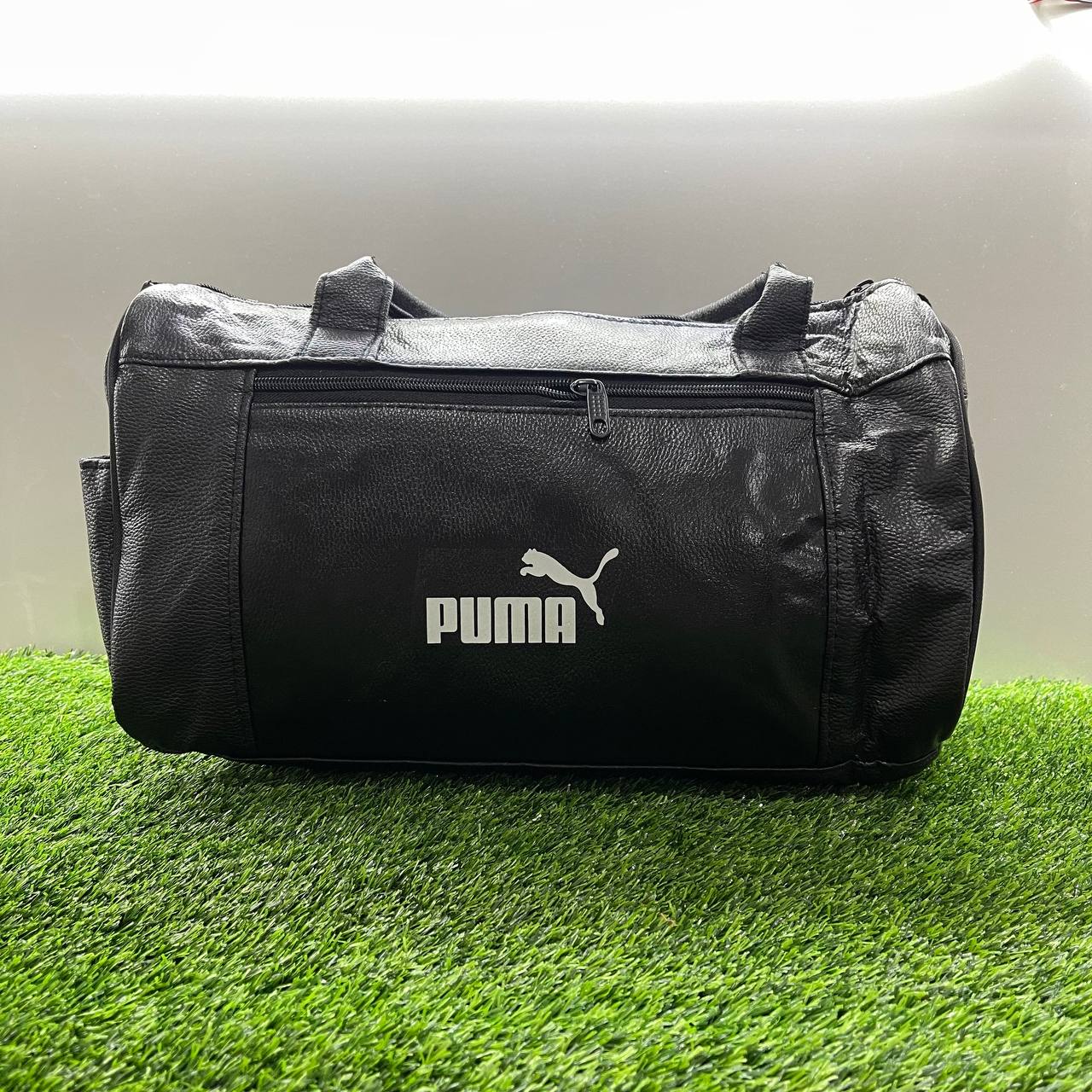ساک ورزشی چرمی(صنعتی) puma اعلا