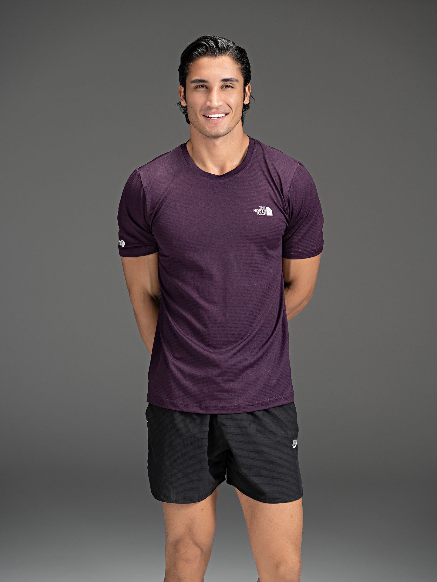 تیشرت ورزشی مردانه لیزری north face کیفیت اعلا